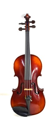 Lot 383 - A late 19th / early 20th century French violin...