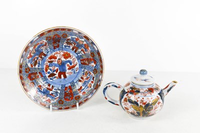 Lot 63 - A Chinese 19th century tea pot for one, in the...