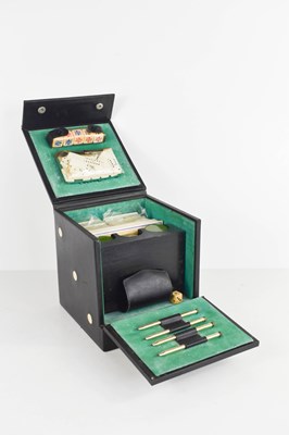 Lot 355 - A vintage bridge set circa 1980, the case in...