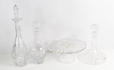 Lot 145 - A Waterford crystal glass comport / pedestal...