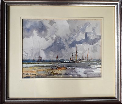 Lot 468 - Harry Dorr (1872-1950): Estuary Scene,...