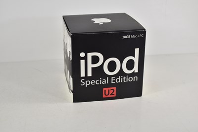 Lot 370a - An Apple iPod U2 Special Edition, 20gb, in the...