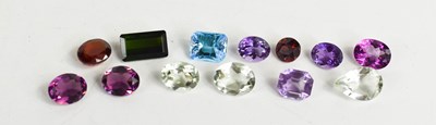 Lot 310 - A quantity of loose gemstones, to include...