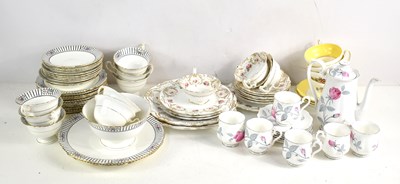 Lot 221 - An Art Deco Shelly part tea set, comprising...