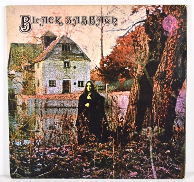 Lot 397 - Vinyl records: Black Sabbath self titled album,...