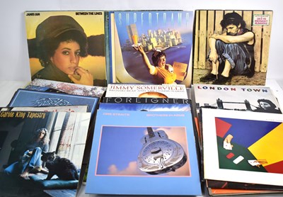 Lot 391 - Vinyl records: A group of LPs to include David...