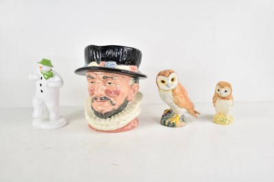 Lot 192 - A Royal Doulton Beefeater character jug, D6206,...