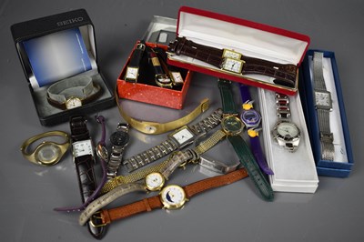 Lot 243 - A collection of lady's watches including a...