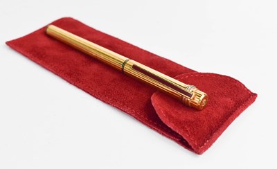 Lot 41 - A Must De Cartier fountain pen, with an 18ct...