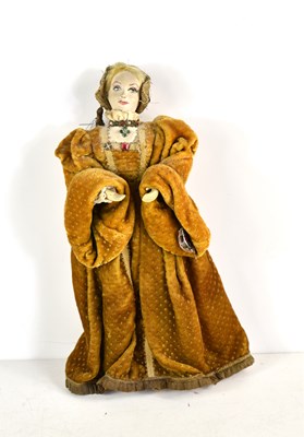 Lot 351 - A vintage 'Anne Boleyn' Queen of England doll...