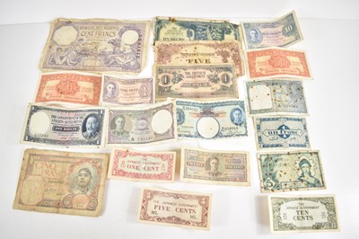 Lot 94 - Banknotes: A collection of notes to include...