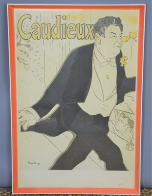 Lot 46 - Caudieux lithograph poster after Toulouse...