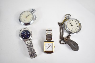 Lot 137 - A Tissot 1853 gentlemans wristwatch together...