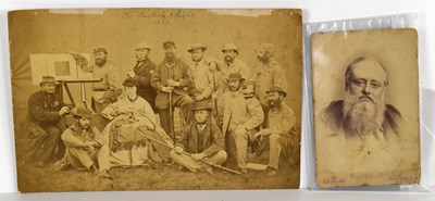 Lot 279 - A 19th century photograph titled "The English...