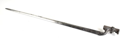 Lot 313 - An 1853 pattern socket bayonet, 63cm.