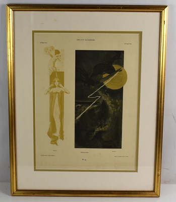 Lot 358 - An antique framed print from Gerlach & Schenk...