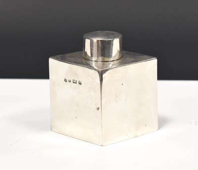 Lot 45 - A silver hip flask of navette form, slide on...