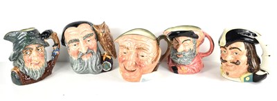 Lot 235 - Five Royal Doulton character jugs, to include...