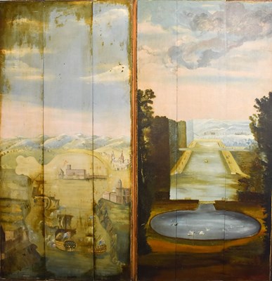 Lot 448 - A pair of 19th century trompe l'oeil still...