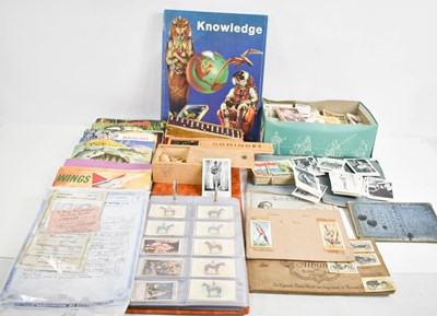 Lot 361 - A group of printed ephemera to include sets...