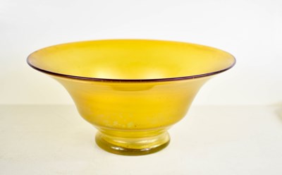 Lot 172 - An LCT Tiffany vintage yellow iridescent glass...