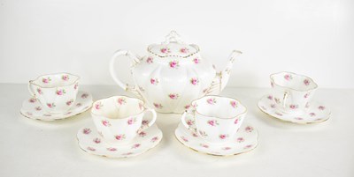 Lot 199 - A Foley porcelain part teaset comprising tea...