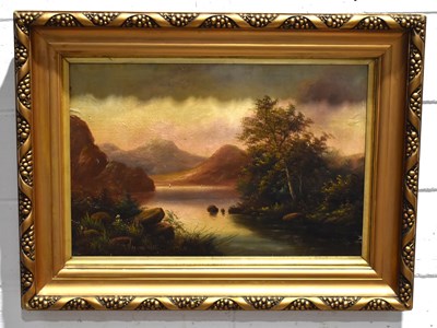 Lot 425 - A 19th century oil on canvas painting...