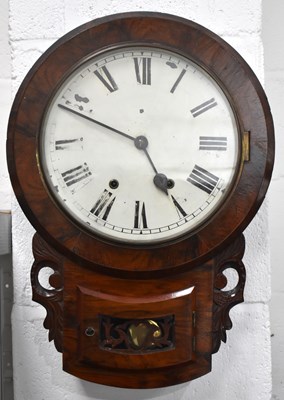 Lot 326 - A late 19th / early 20th century mahogany wall...