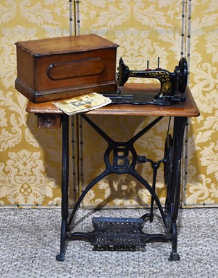 Lot 286 - A Bradbury & Co Victorian Sewing machine on...