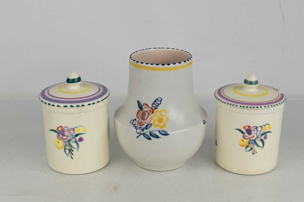 Lot 179 - Three examples of Poole pottery, to include...