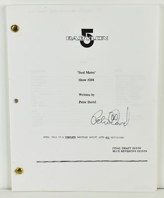 Lot 51 - A Babylon 5 complete shooting script with all...