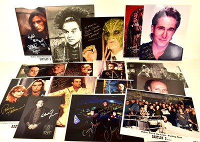 Lot 41 - Autographs: A collection of Babylon 5 related...