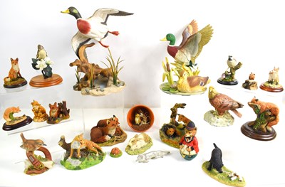 Lot 233 - A large selection of model animals, to include...