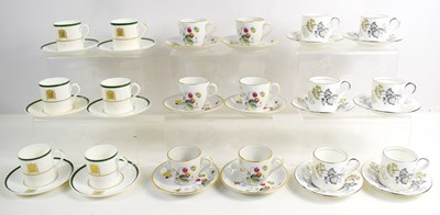 Lot 236 - A Coalport fine bone china coffee set,...