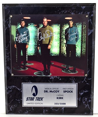 Lot 57 - Autograph: Star Trek original series photo of...