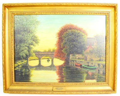 Lot 308 - RAR Wade (20th century): Summer Evening,...