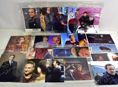 Lot 30 - Autographs: A collection of Star Trek related...