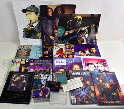 Lot 48 - A group of Star Trek memorabilia and...