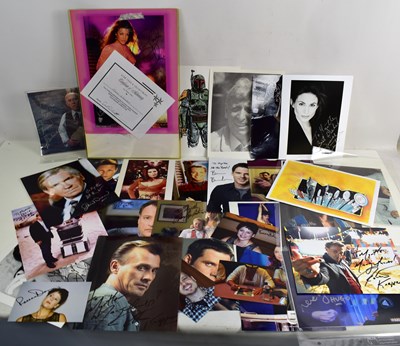 Lot 33 - Autographs: A collection of Sci-Fi related...