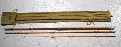 Lot 60 - A B.James & Son Olympic three-piece split cane...