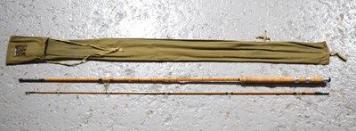 Lot 62 - A Hardy Wanless two-piece split-cane 8ft...