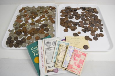 Lot 270 - A large selection of coins, mostly Victorian,...