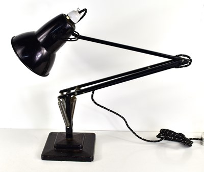 Lot 339 - A vintage Herbert Terry anglepoise lamp on a...