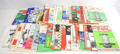 Lot 255 - A collection of 1960s football programmes to...