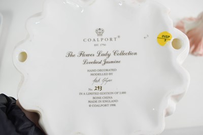 Lot 154 - Three Coalport Bone China ladies, to include...