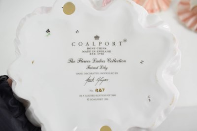 Lot 154 - Three Coalport Bone China ladies, to include...