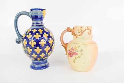 Lot 157 - A Royal Worcester blush vase, decorated with...