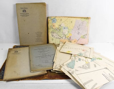 Lot 256 - A leather folio for Lilleshall House and the...