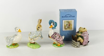 Lot 215 - Beatrix Potter figurines, to include Beswick...