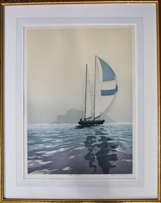 Lot 291 - Artists proof titled Sailing Home,...